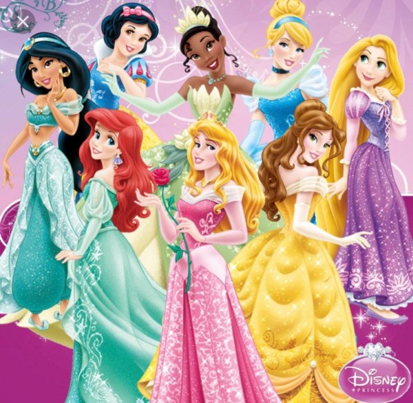 С принцессами девушками