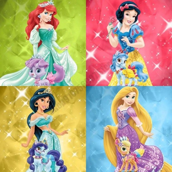 С принцессами девушками