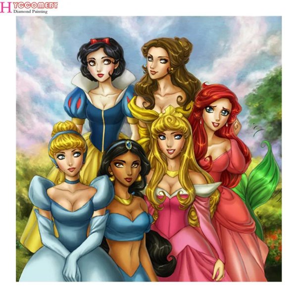 С принцессами девушками