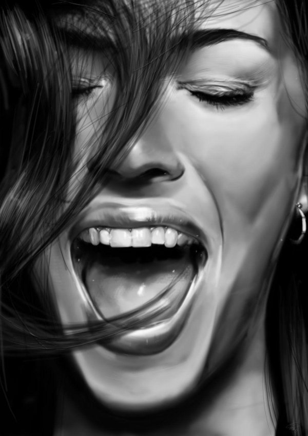 С девушками смеющихся