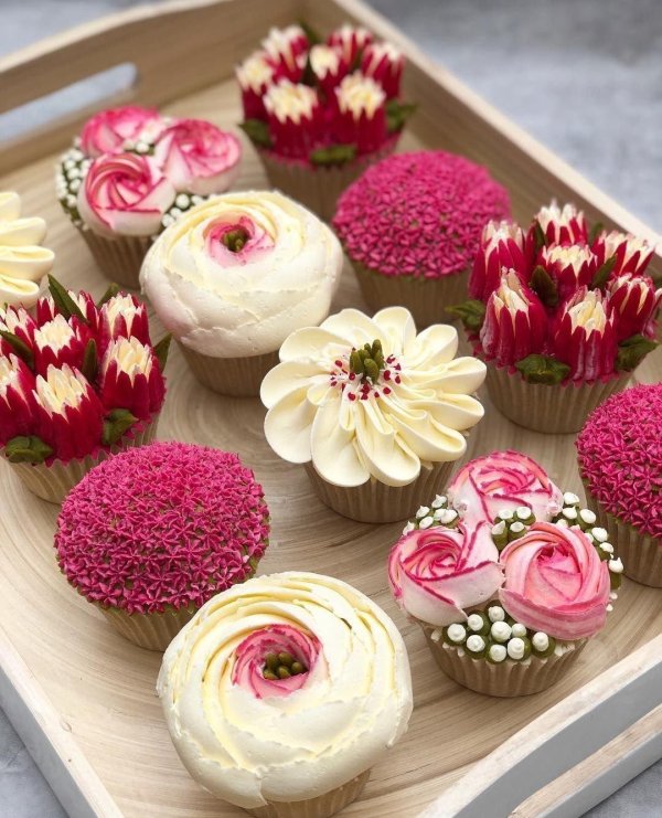 украшение капкейков