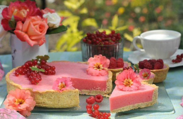 ягодный чизкейк