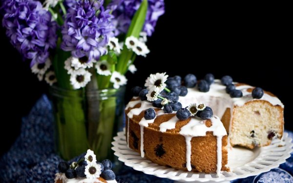 черничный кекс