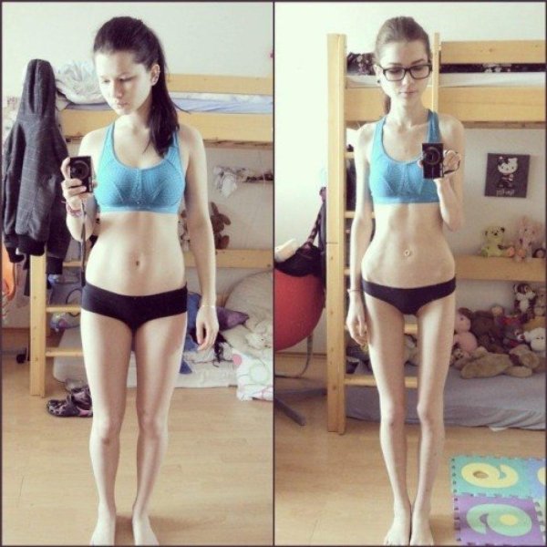 С худыми девушками