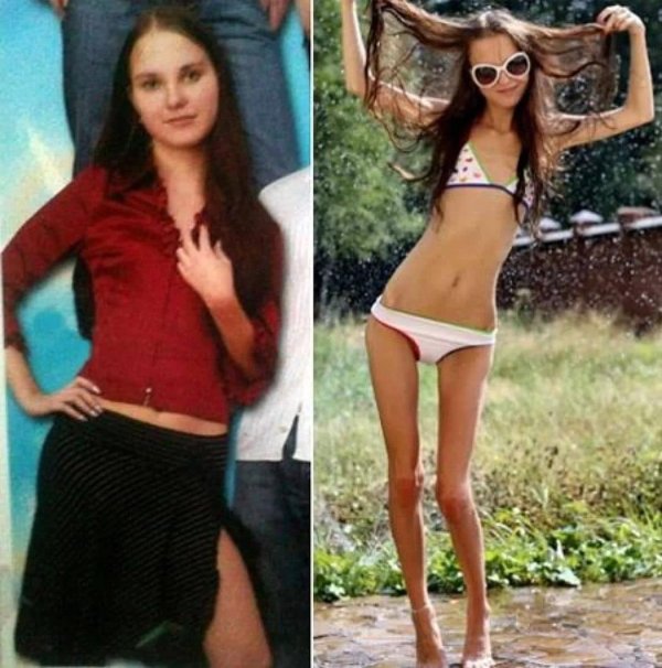 С худыми девушками