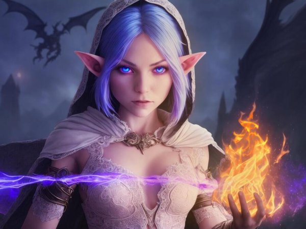 С девушками эльфами