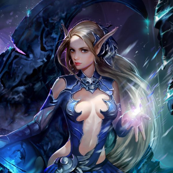 С девушками эльфами