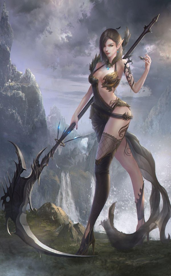 С девушками эльфами