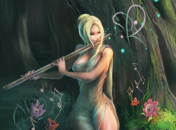 С девушками эльфами