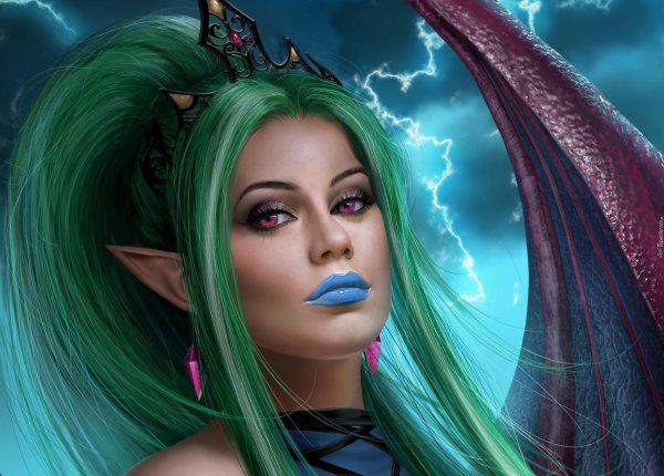 С девушками эльфами