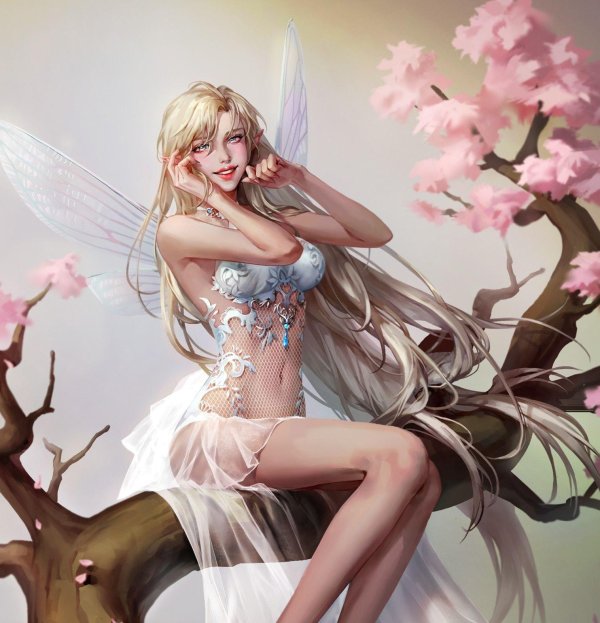 С девушками эльфами