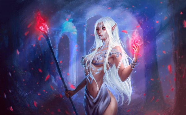 С девушками эльфами