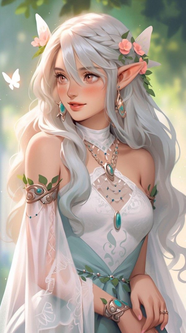 С девушками эльфами