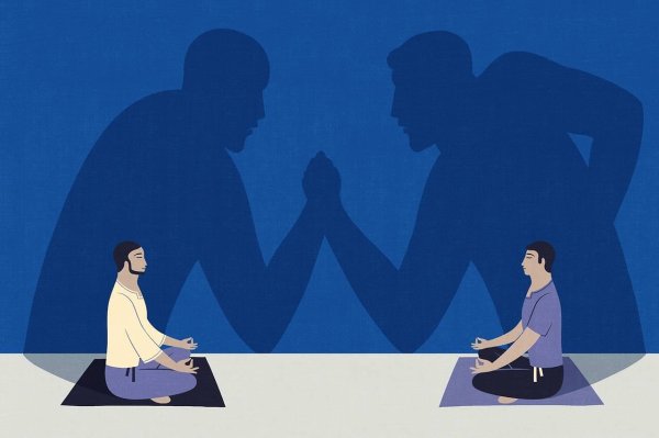 С девушка думает