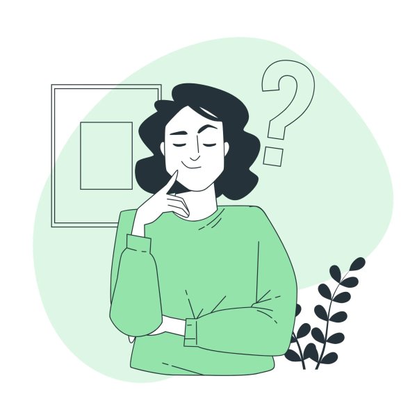 С девушка думает