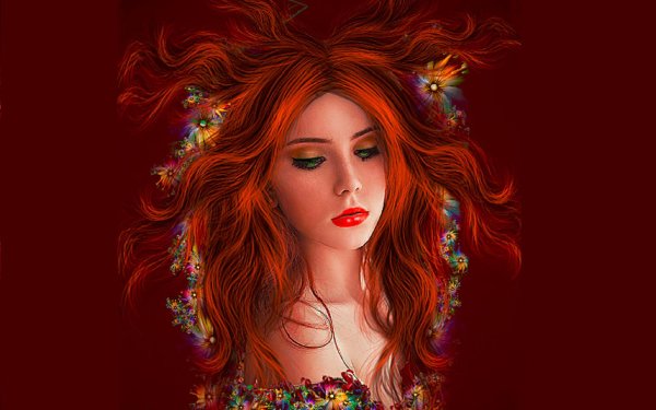 С рыжеволосыми девушками