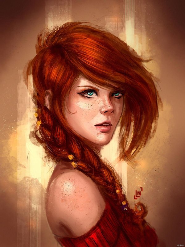 С рыжеволосыми девушками