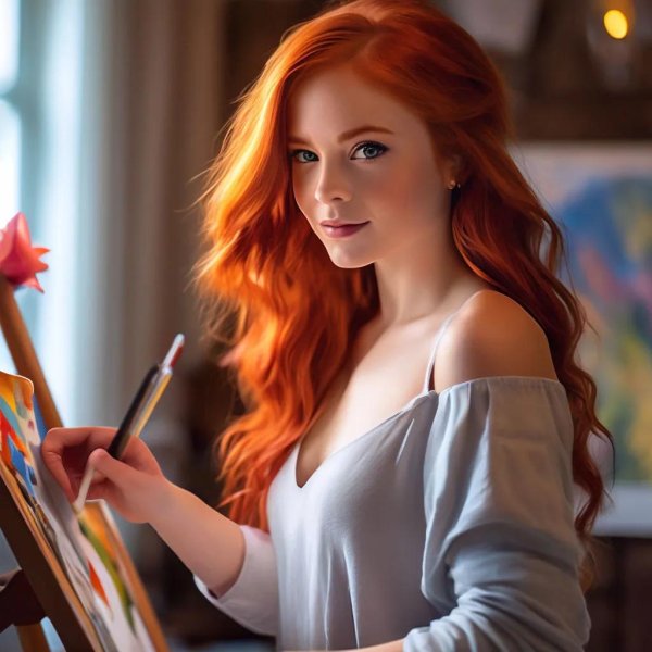 С рыжеволосыми девушками