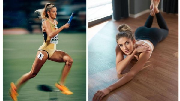 С девушками спортсменками