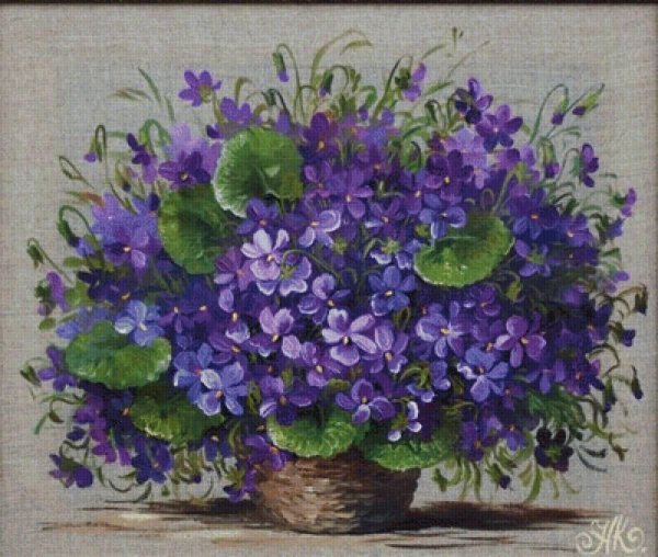 цветочные картины