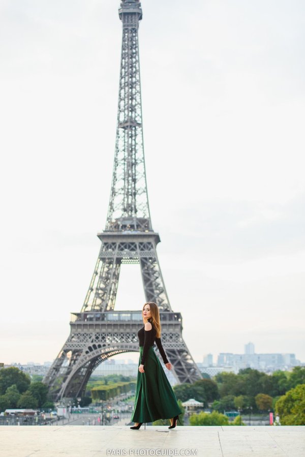 Париж и девушка