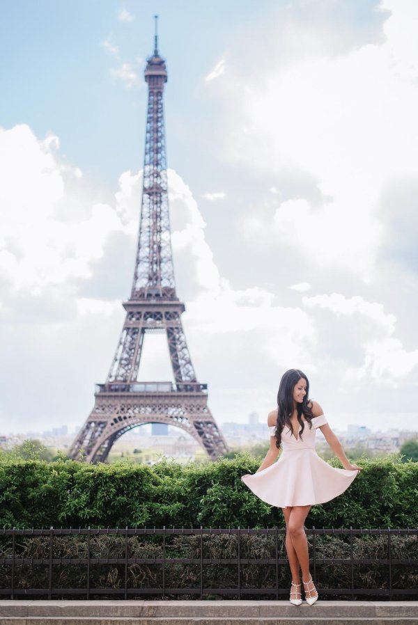 Париж и девушка