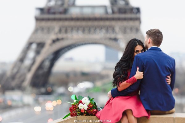 Париж и девушка