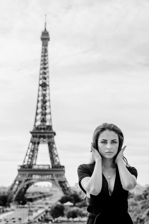 Париж и девушка