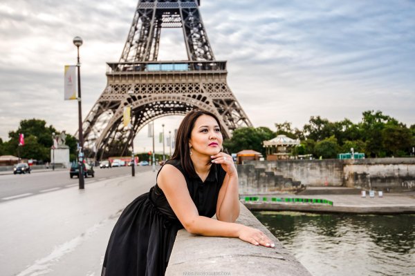 Париж и девушка