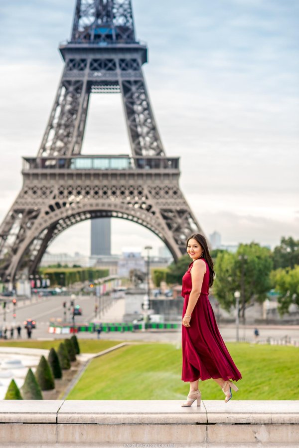 Париж и девушка