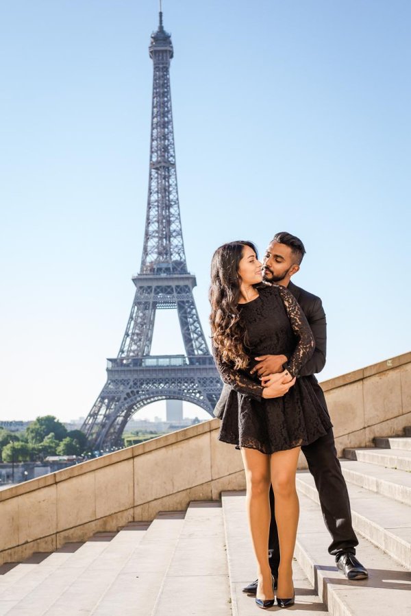 Париж и девушка