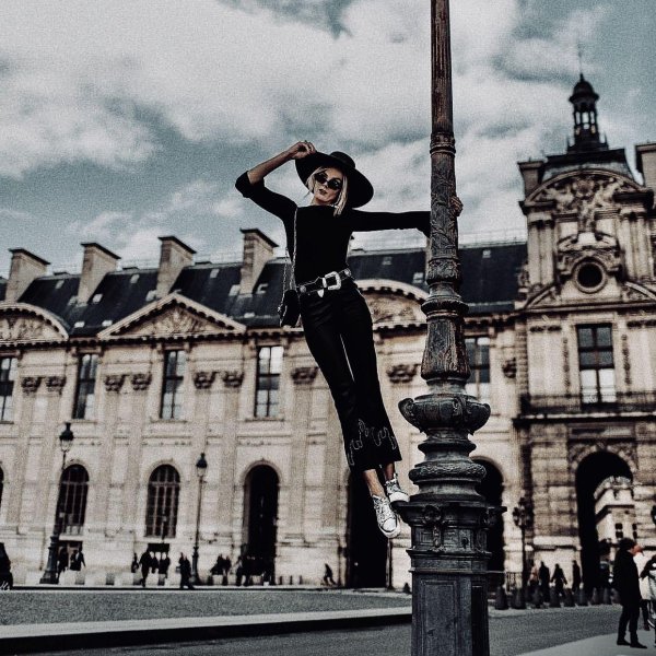 Париж и девушка