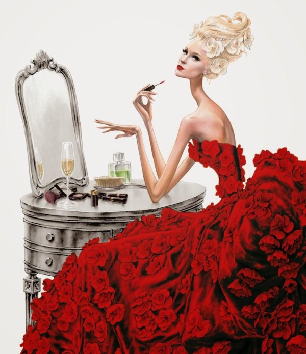 Гламурные с девушками