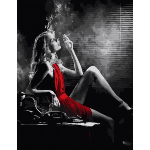 Девушка с сигаретой