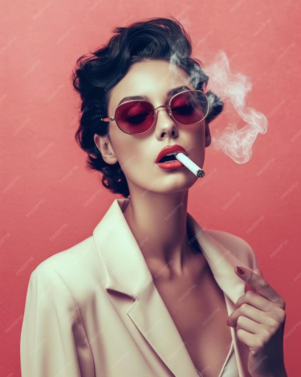 Девушка с сигаретой