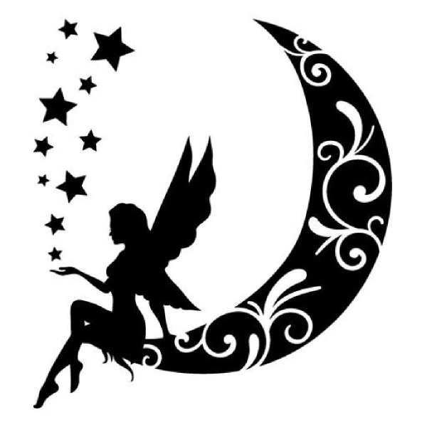 Девушка на месяце