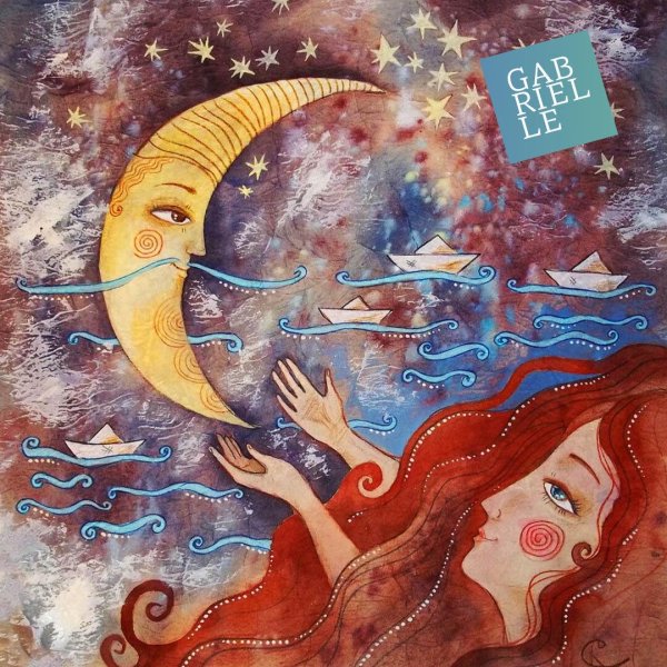 Девушка на месяце