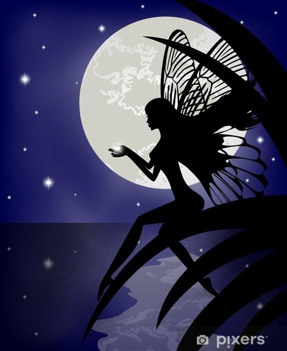 Девушка на месяце