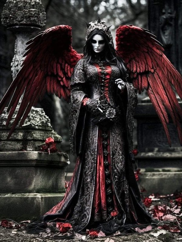 С девушками готика