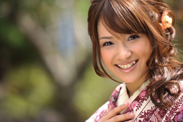 С девушками японками