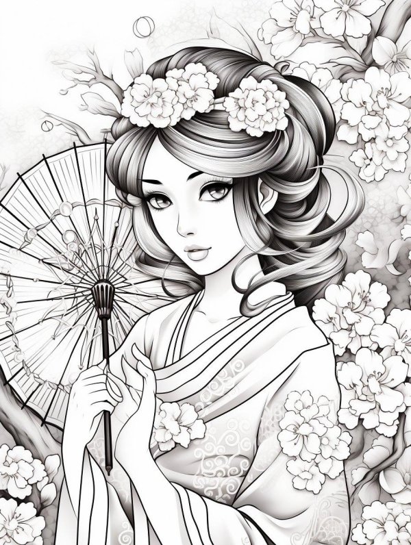 С девушками японками