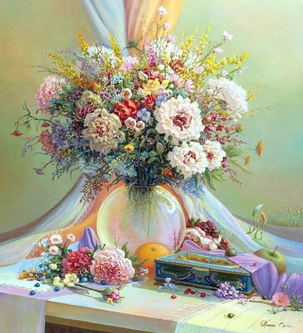 вдохновение живопись