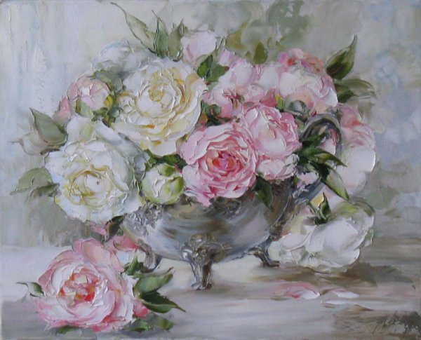 оксана кравченко пионы