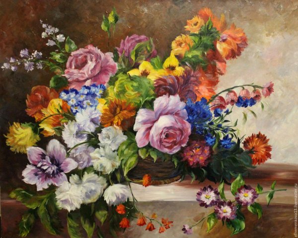 цветочный натюрморт