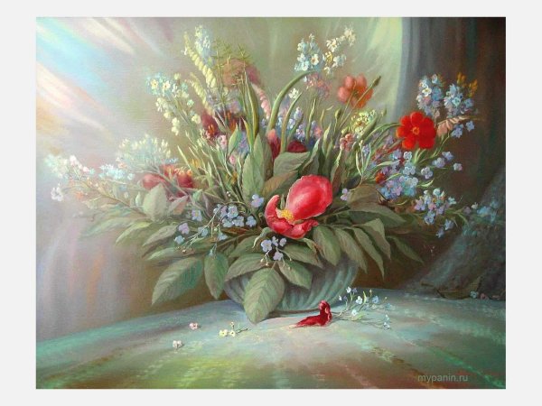 художник сергей панин натюрморт
