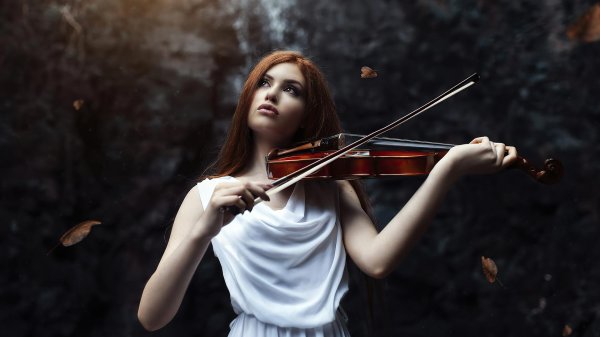 Скрипки с девушками