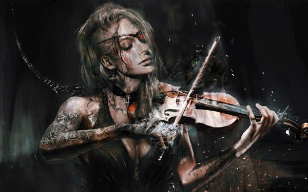 Скрипки с девушками