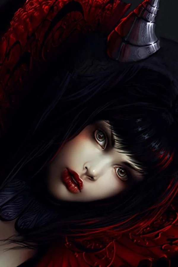 С девушками дьяволицами