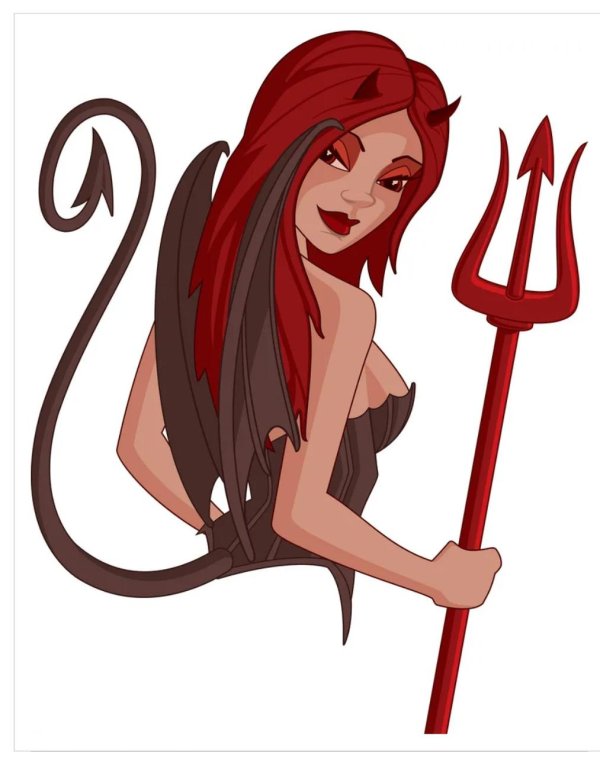 С девушками дьяволицами