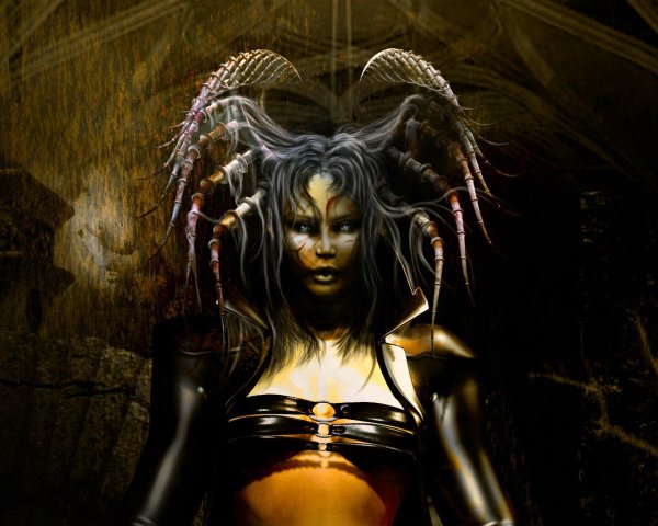 С девушками дьяволицами